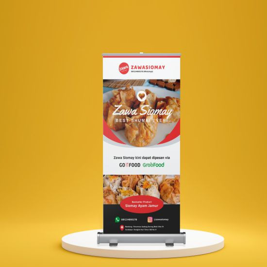 Roll Banner Jerman 80x200