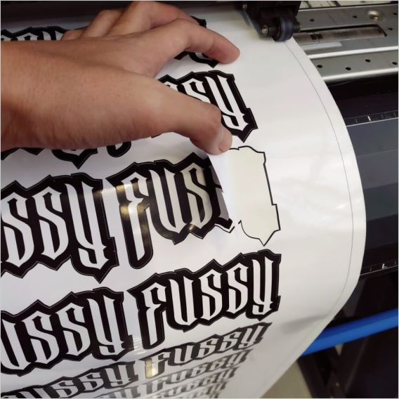 Stiker Vinyl  Meteran