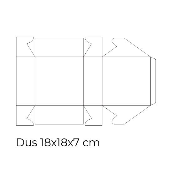 Snackbox 18x18x7 Duplex 250 