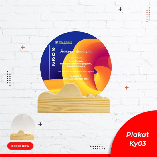 Plakat Kayu KY03