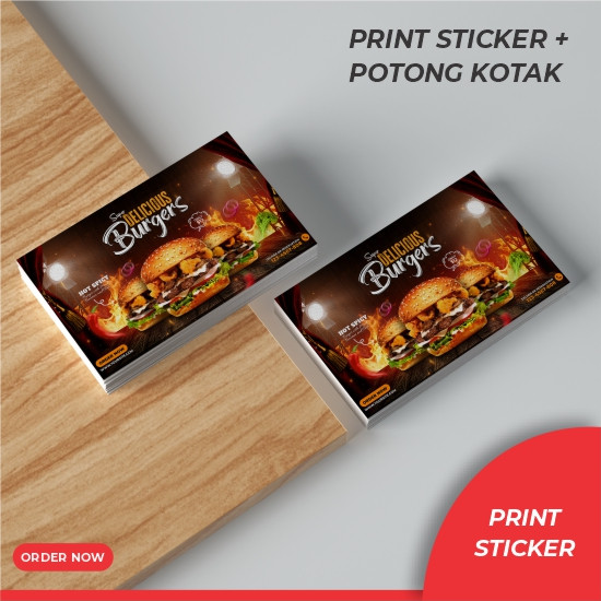 Print Sticker Cromo (Area 31x45cm)