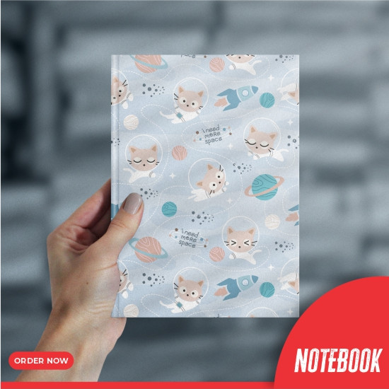 Notebook Hardcover Polos - isi 100 lembar