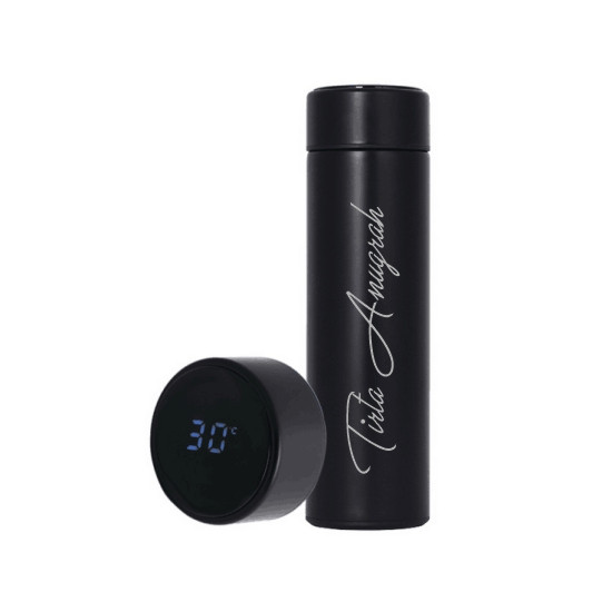 Tumbler LED Temperature Grafir