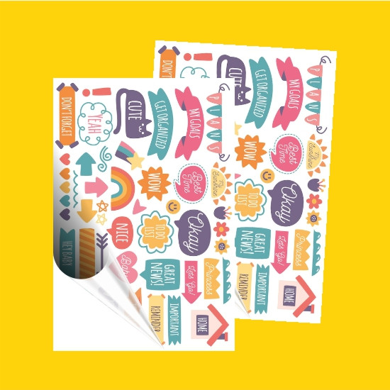 Stiker Vinyl Glossy A3+