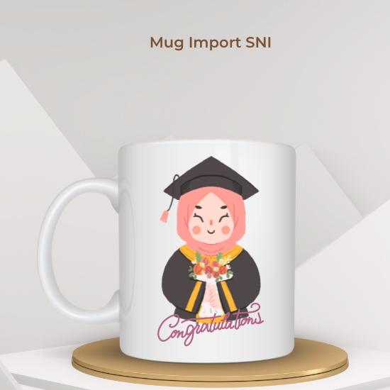 Mug Putih Import
