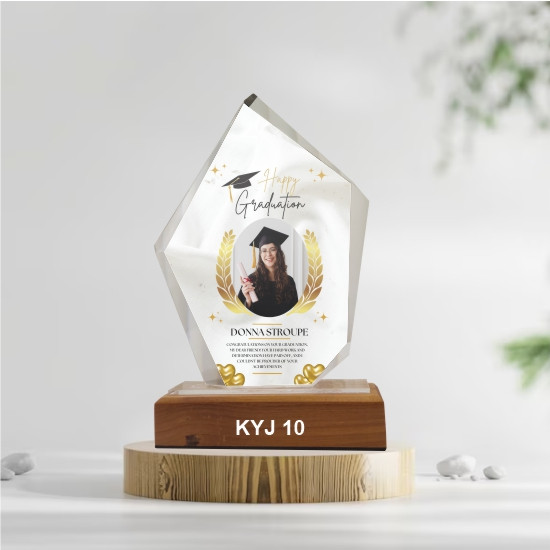Plakat Akrilik Base Kayu Jati 10