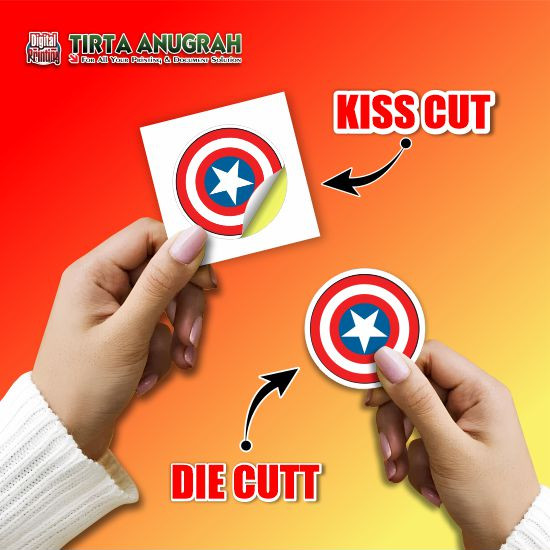 Stiker Vinyl Doff A3+