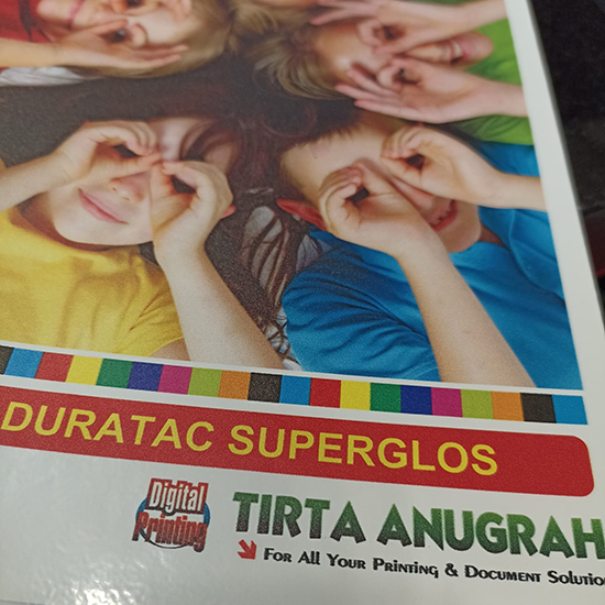 Stiker Meteran Duratac Glossy