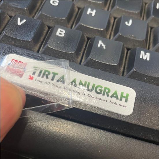 Stiker DTF Label UV