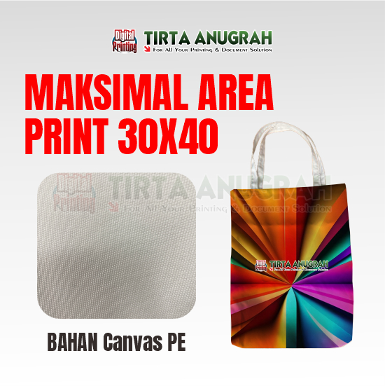 Tote Bag Canvas Full Print 