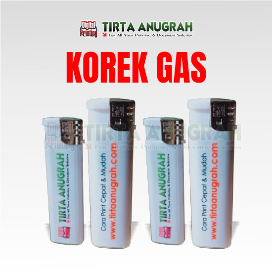Korek Gas Print Custom