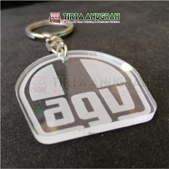 Gantungan Kunci Akrilik Grafir