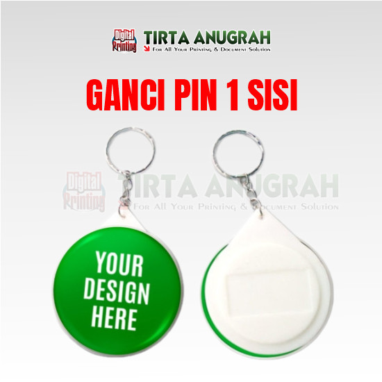 Gantungan Kunci Pin 1 Muka 44/54