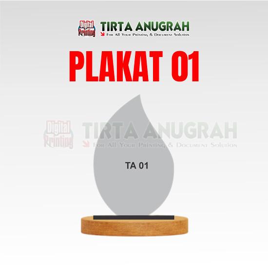 Plakat Akrilik 5mm - TA 01