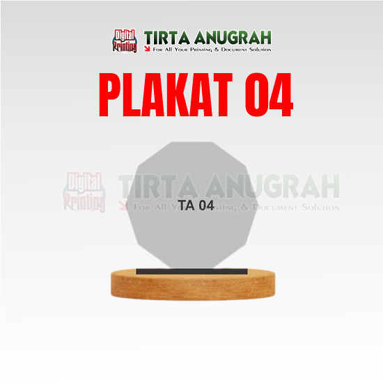 Plakat Akrilik 5mm - TA 04