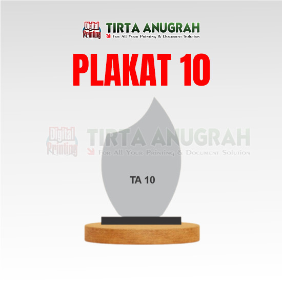 Plakat Akrilik 5mm - TA 10