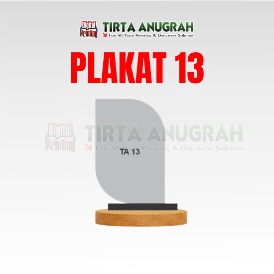 Plakat Akrilik 5mm - TA 13