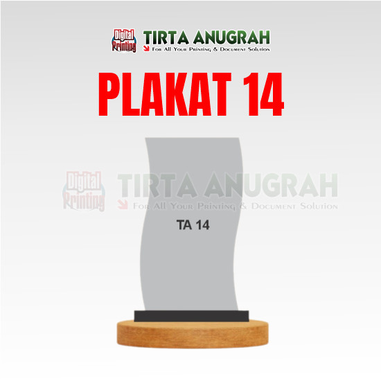 Plakat Akrilik 5mm - TA 14