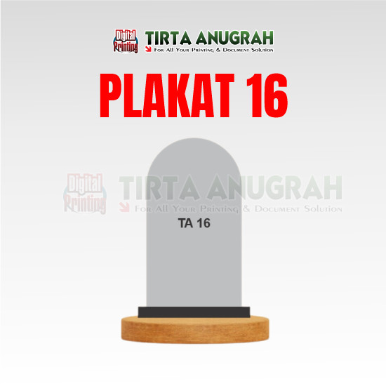 Plakat Akrilik 5mm - TA 16