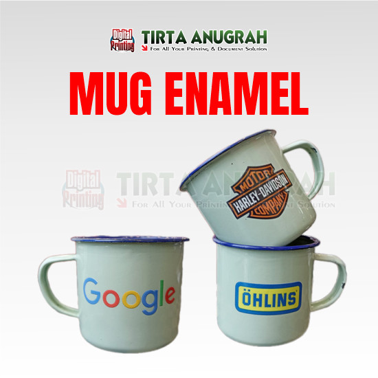 Mug Enamel Dtf UV