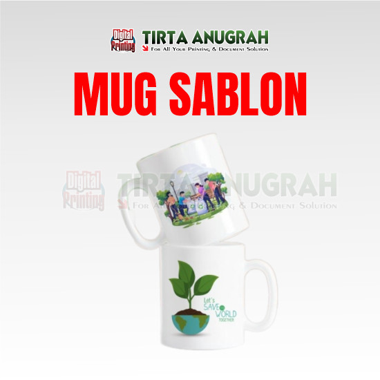 Mug Putih Sublim