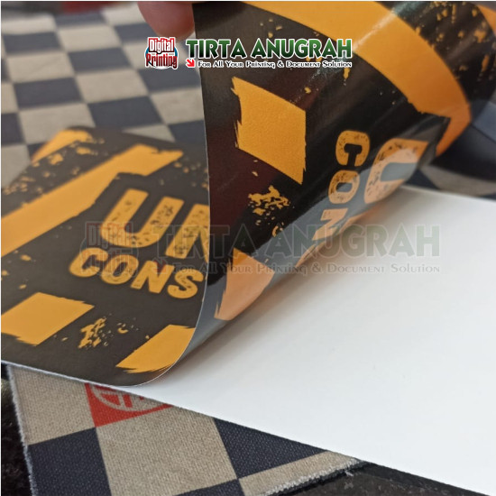 Stiker 2 Sisi - Bulak Balik
