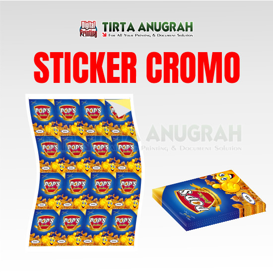 STIKER CROMO A3+