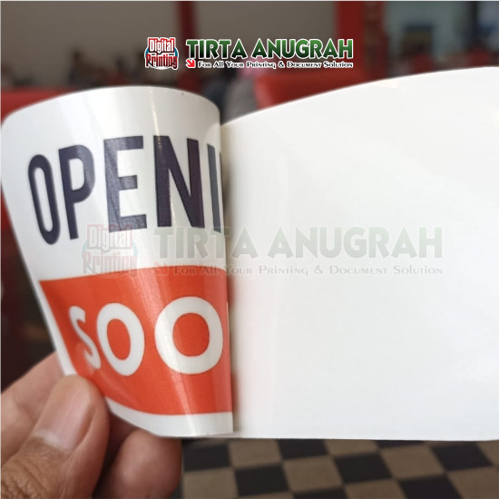 Stiker Mirror A3