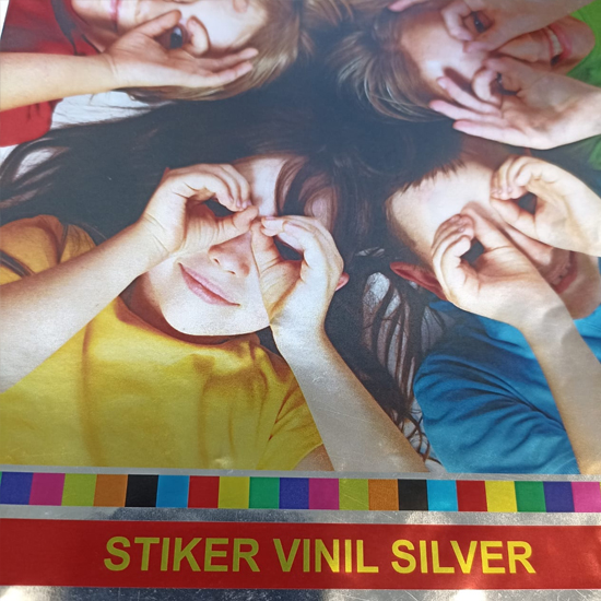 STIKER SILVER A3+
