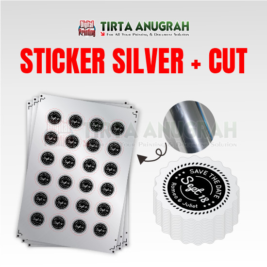 STIKER SILVER A3+ CUTTING