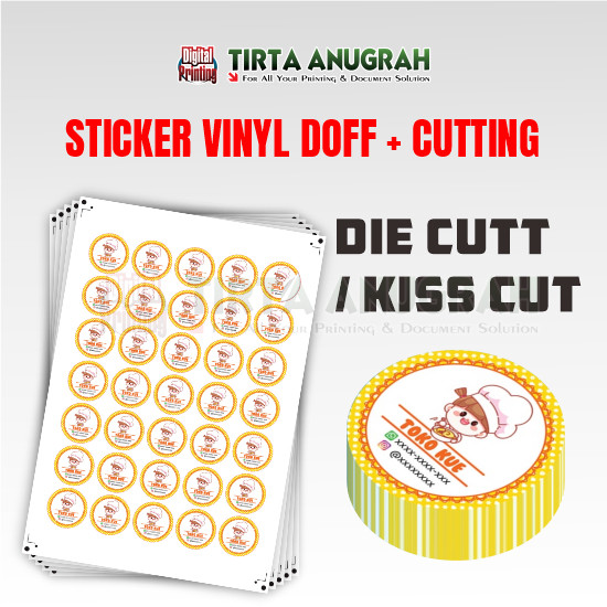STIKER VINIL DOP A3+ CUTTING