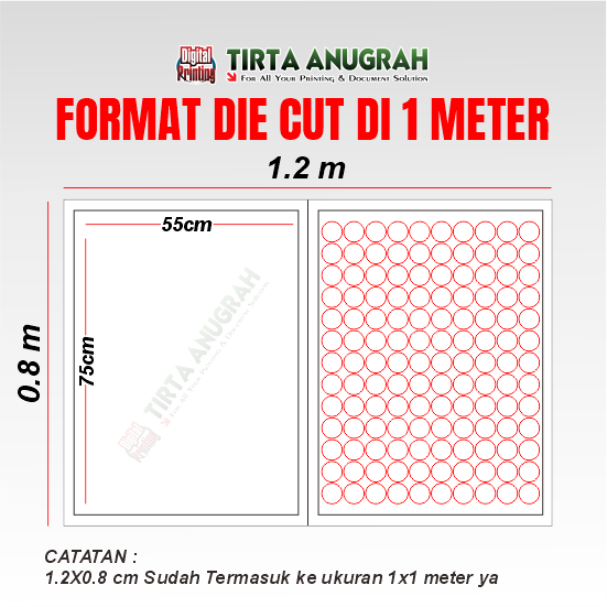 Stiker Meteran Hologram  T.PUTIH +WARNA