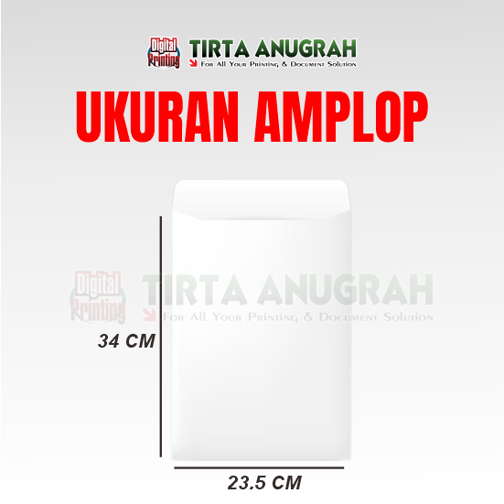 Amplop F4 HVS 100gsm