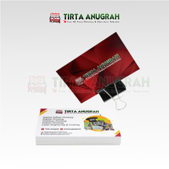 Kartu Nama AP260 Laminasi