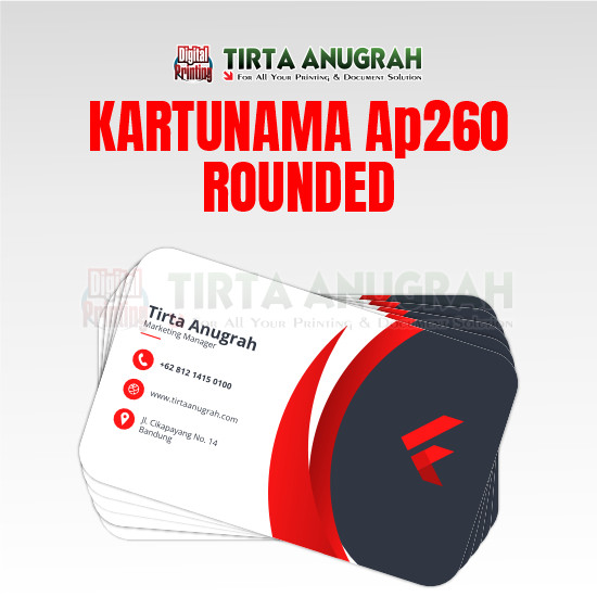 Kartu Nama Rounded AP 260 