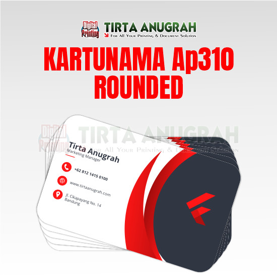 Kartu Nama Rounded AP 310