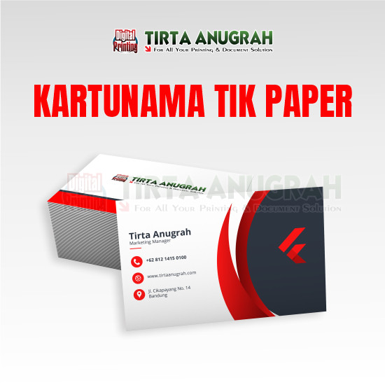 Kartu Nama TIK Paper