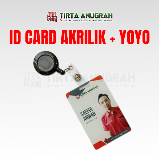 ID Card Akrilik Yoyo