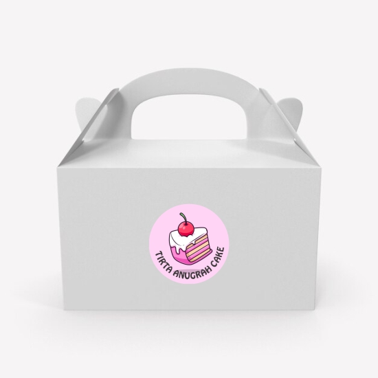 Stiker Label Cromo 7x7cm
