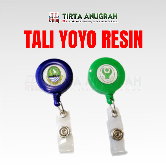 Yoyo Id Card Logo Resin