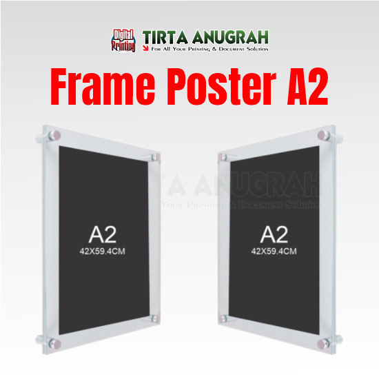 Frame Poster Akrilik A2