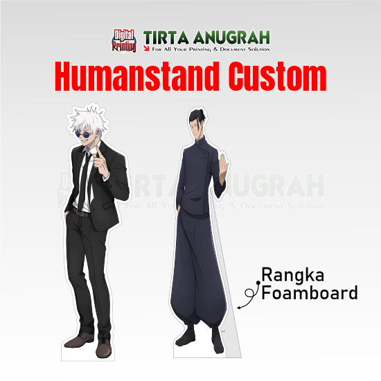 Human Standee Foamboard Custom