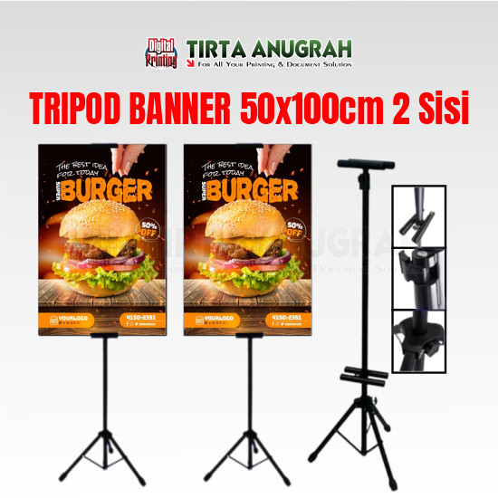 Tripod Banner 50x100cm 2SISI