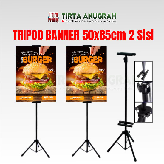 Tripod Banner 50x85cm 2 SISI