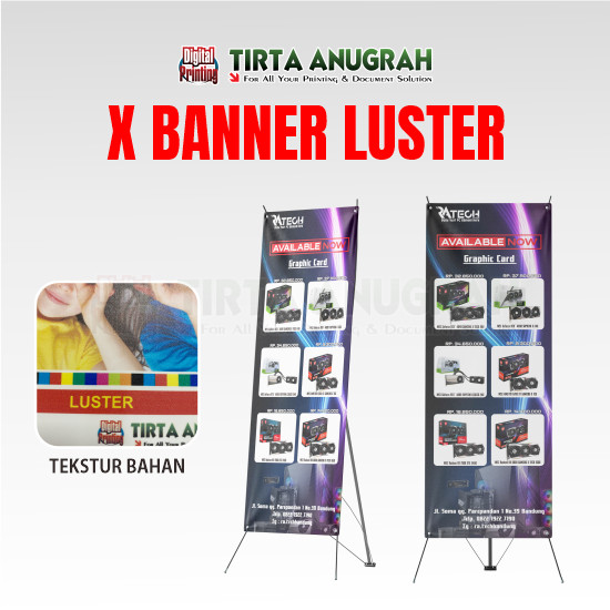 X Banner 60x160 Luster