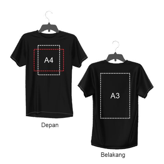 Print Kaos DTF A4 - A3 
