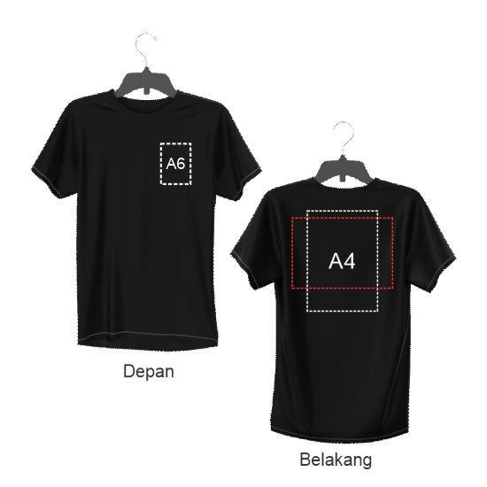 Print Kaos DTF A4 - A6