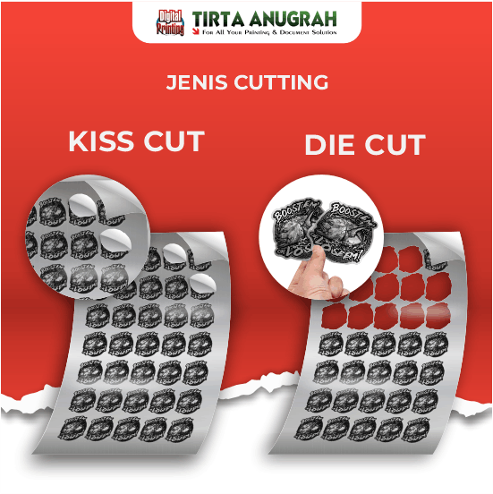 STIKER SILVER A3+ LAMINASI