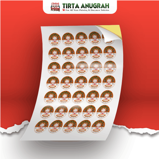 STIKER CROMO A3+