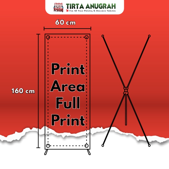 X Banner 60x160 Luster